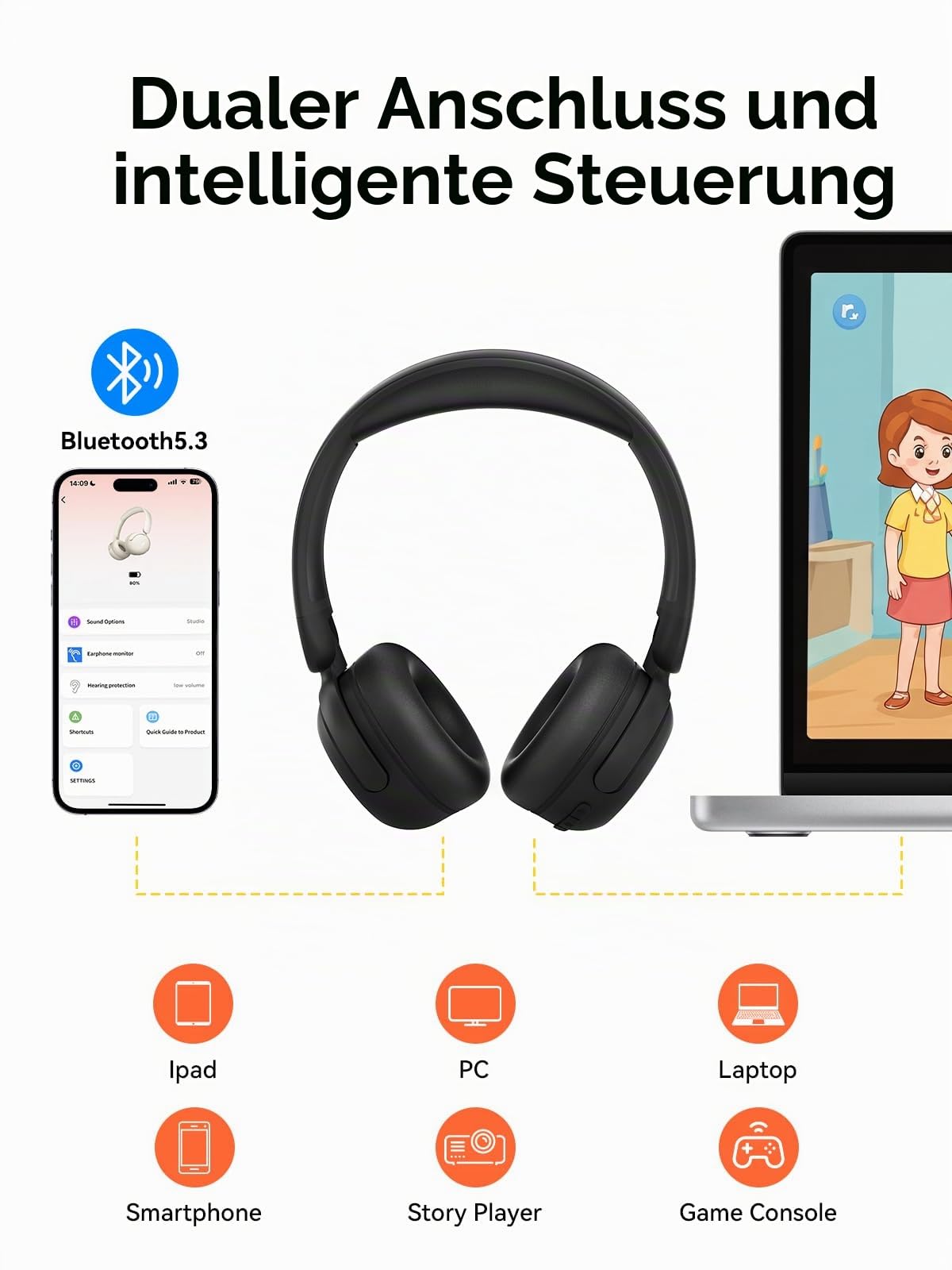 1more-hq20-bluetooth-kinderkopfh-rer-over-ear-schwarz-mit-lautst-rkebegrenzung image 8