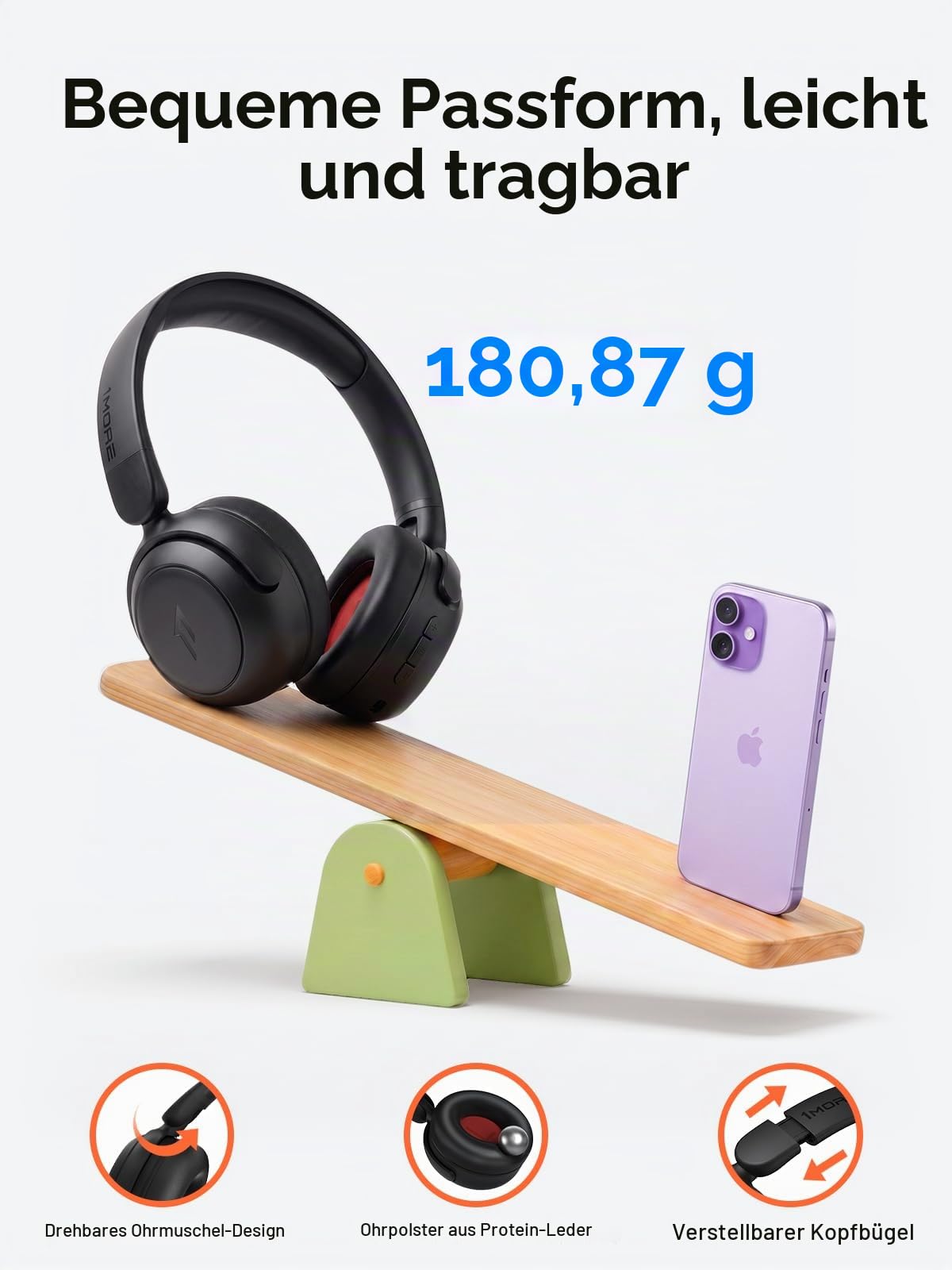 1more-hq20-bluetooth-kinderkopfh-rer-over-ear-schwarz-mit-lautst-rkebegrenzung image 5