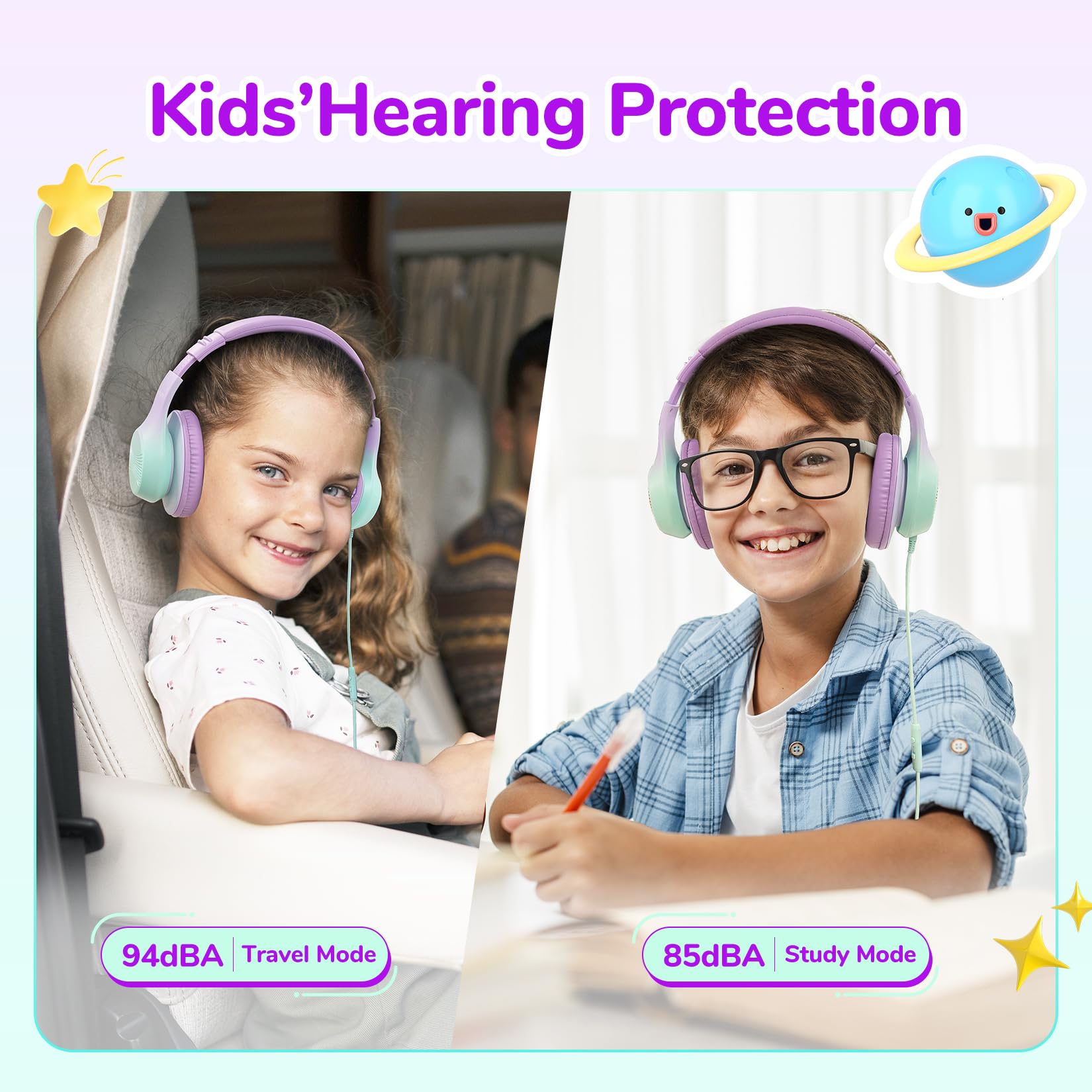 earfun-kinder-kopfh-rer-over-ear-mit-3-5mm-kabel-und-lautst-rkebegrenzung image 2