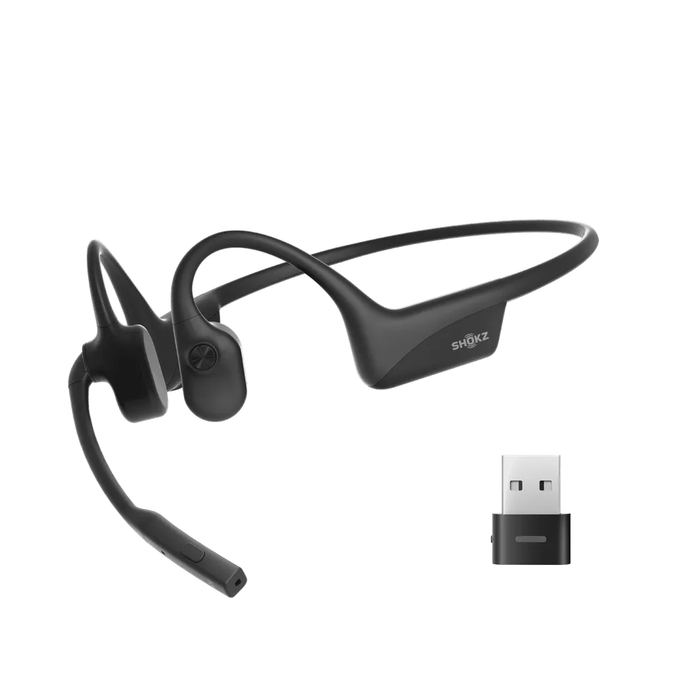shokz-opencomm2-uc-open-ear-headset-mit-loop110-adapter-f-r-pc image 1