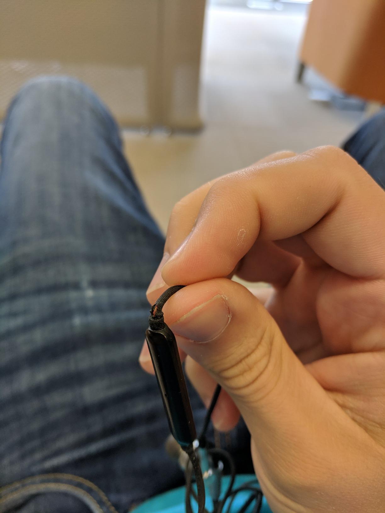 Klang top, Kabel Mikrofonie