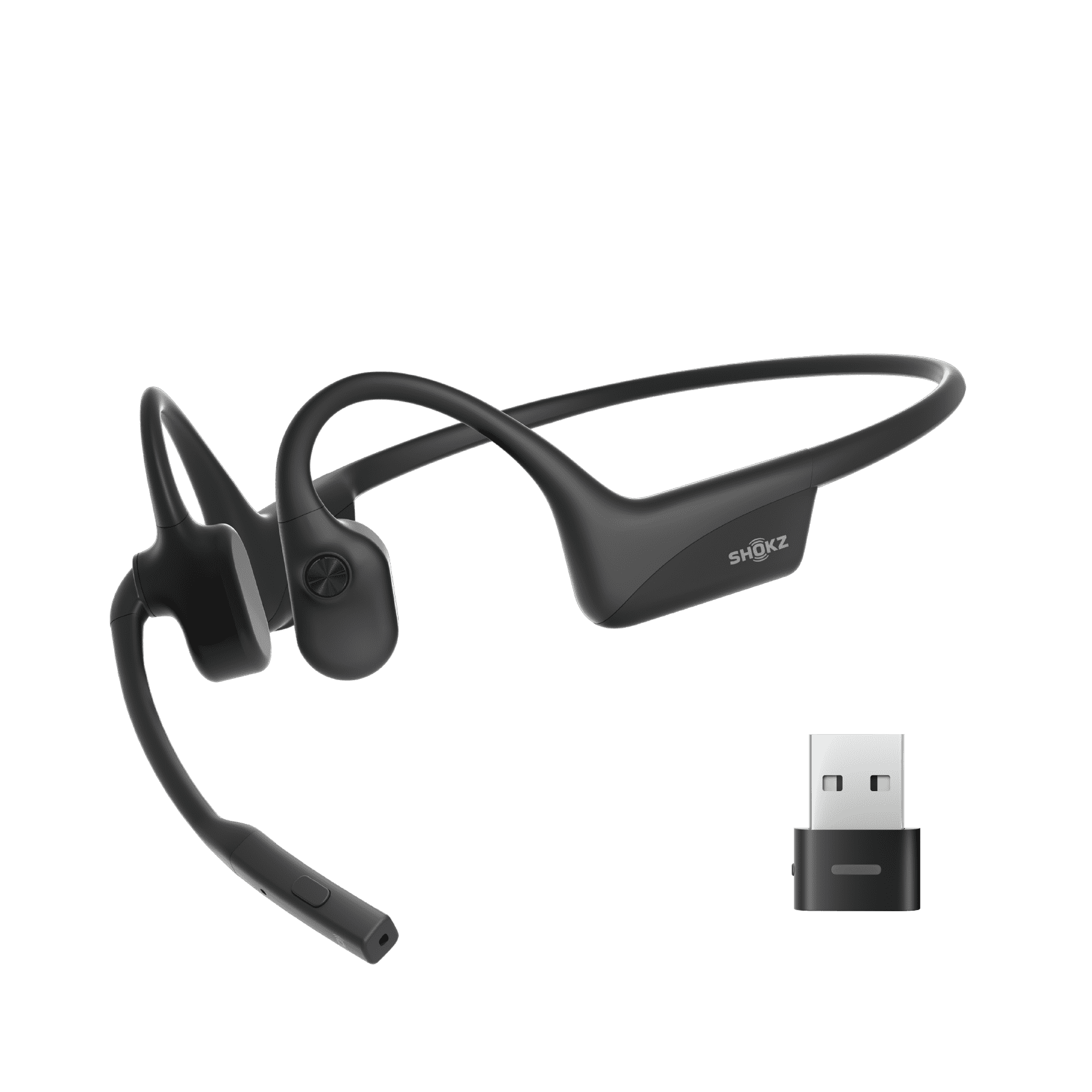shokz-opencomm2-uc-open-ear-headset-mit-loop110-adapter-f-r-pc image 1