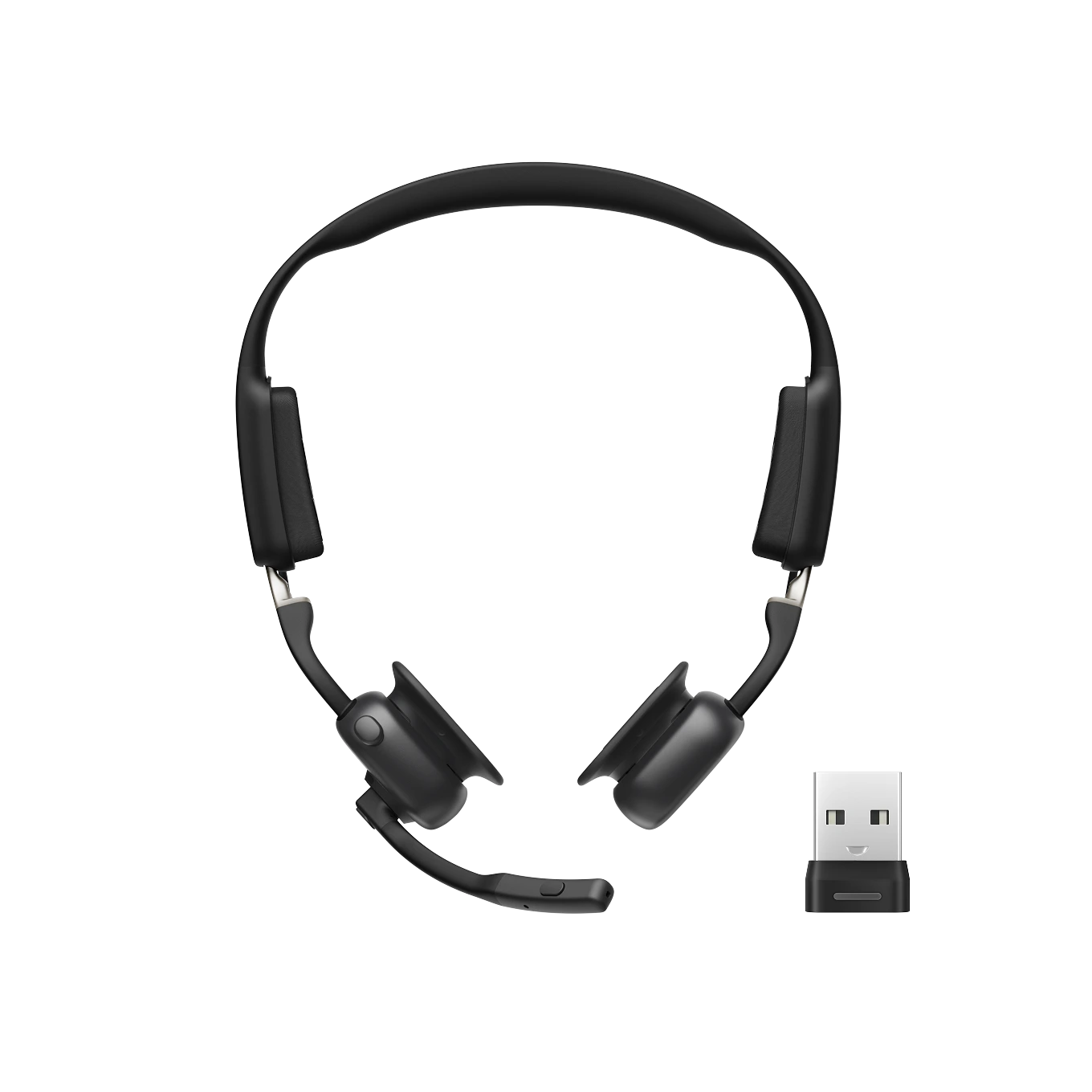shokz-openmeet-open-ear-business-headset-mit-wireless-adapter image 1