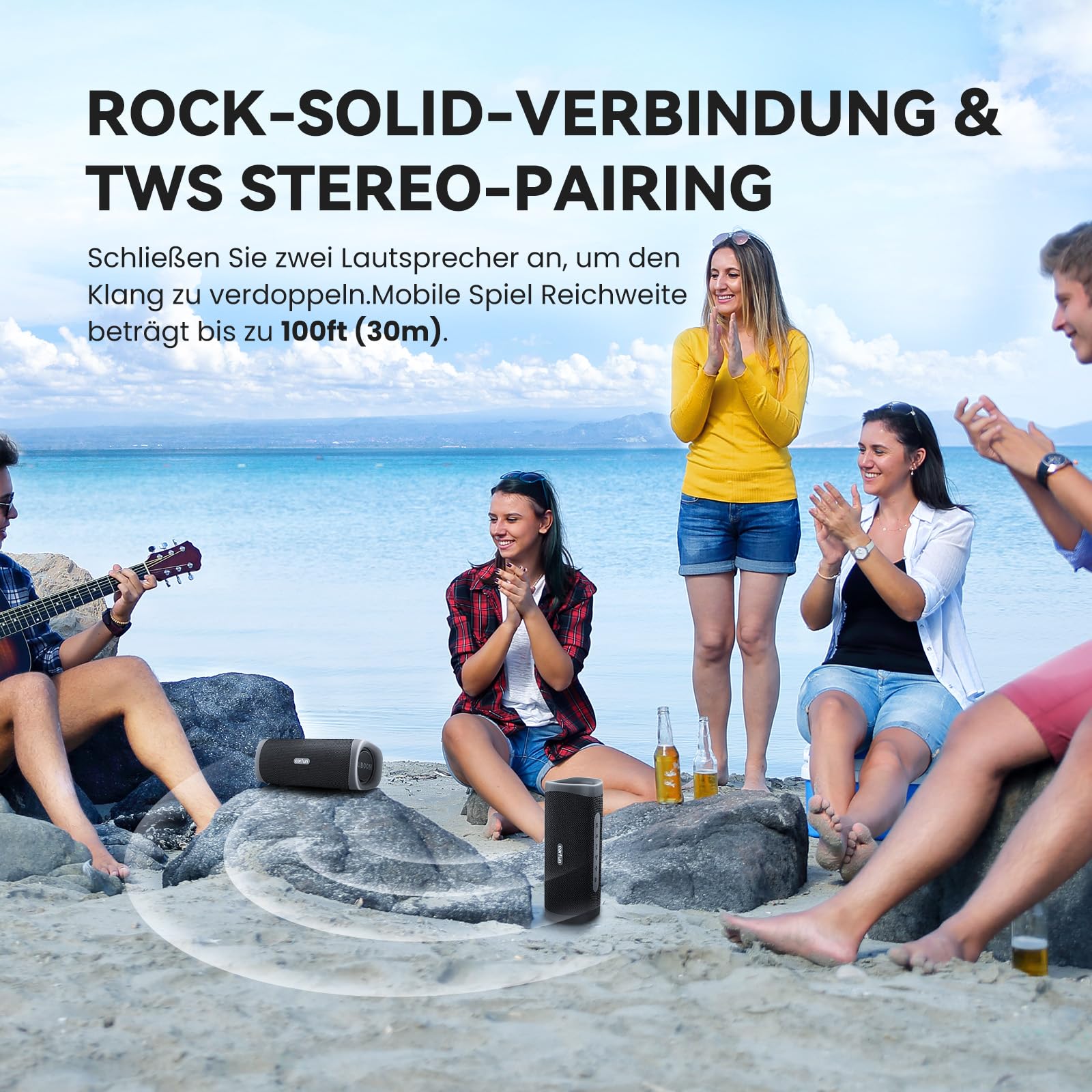 earfun-uboom-l-bluetooth-lautsprecher-28w-ip67-stereo-pairing image 5